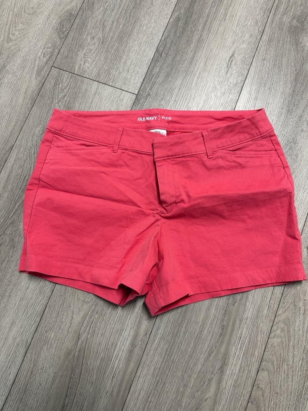 Old Navy Pink Stretch Pixie Women's Cotton Blend Shorts